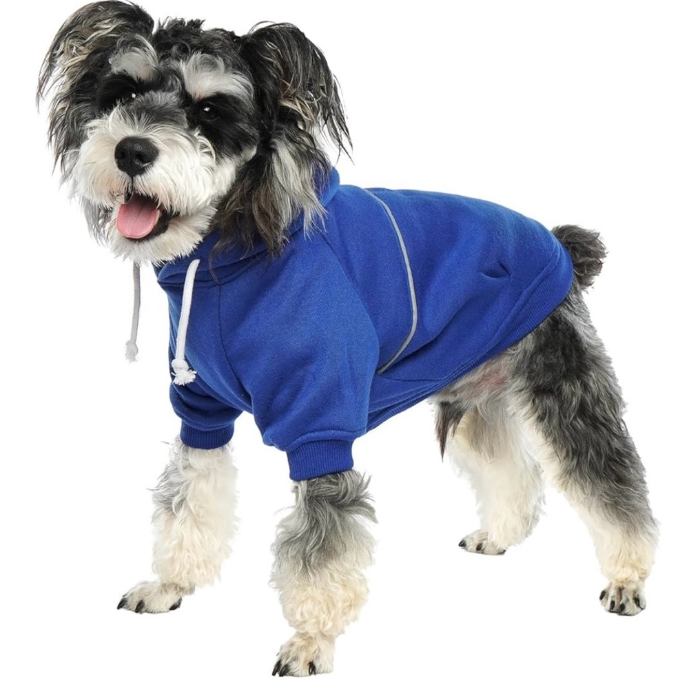 Blue Dog Hoodie size XS